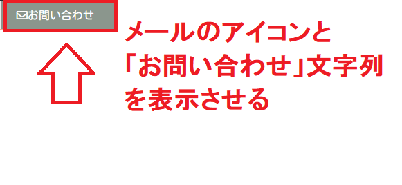 お問い合わせアイコンの表示