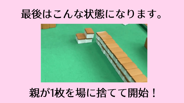 最後はこんな感じ!ここからスタート!