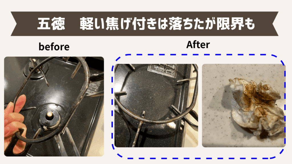 ウタマロクリーナーでキッチン掃除する方法|五徳